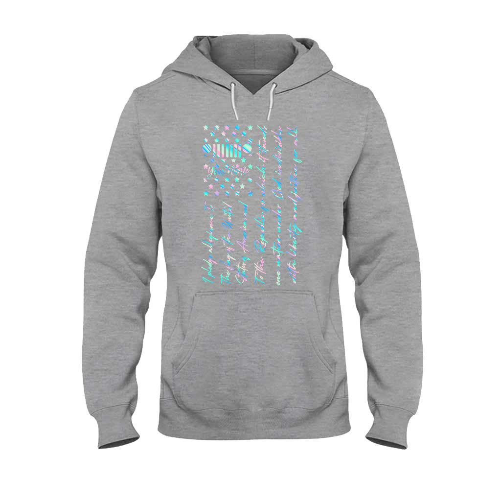 Personalized Independence Day T-shirt & Hoodie with Custom Name T-shirt & Hoodie GradoCreations