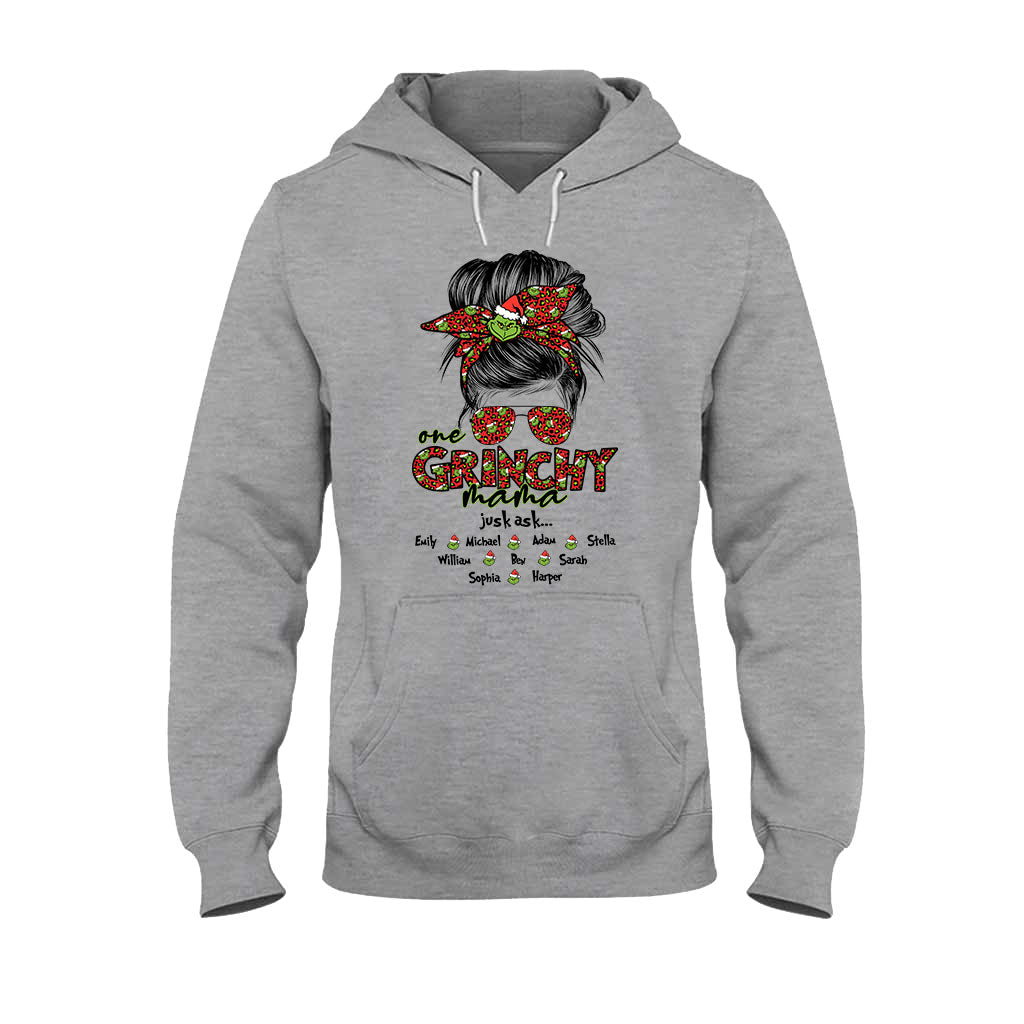 Personalized Christmas T-shirt & Hoodie Gift for Mom Life T-shirt & Hoodie GradoCreations