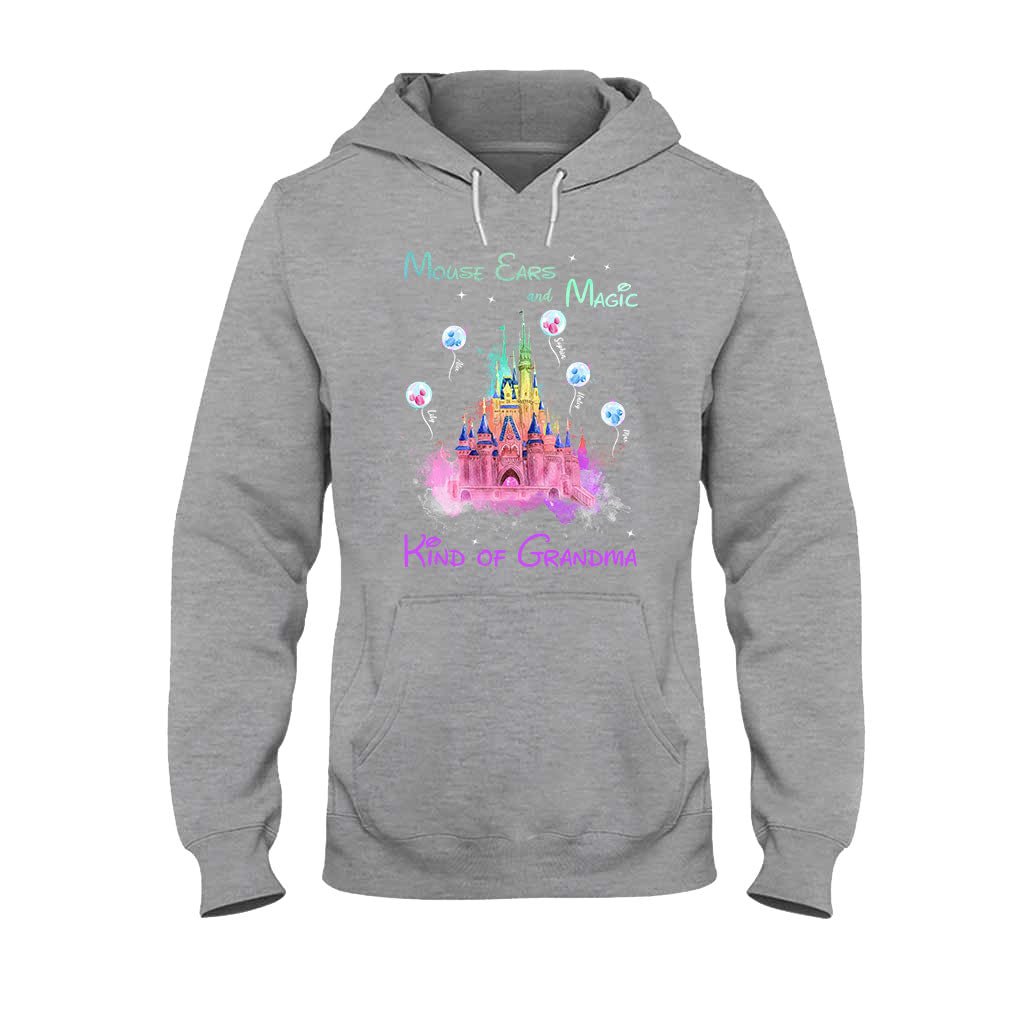 Personalized Mouse Ears T-Shirt for Grandma | Custom Magic Gift T-shirt & Hoodie GradoCreations