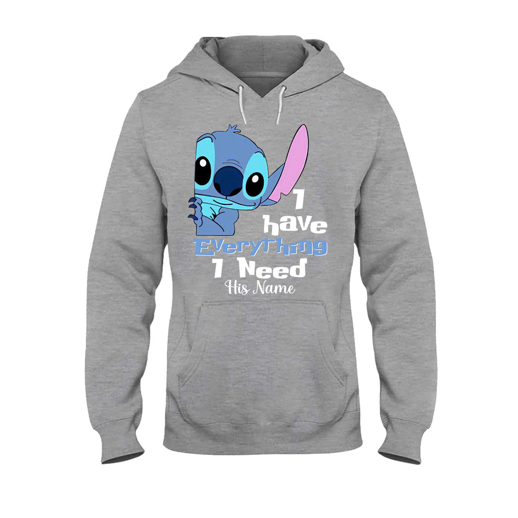 Personalized Ohana T-shirt & Hoodie Gift for Couples T-shirt & Hoodie GradoCreations