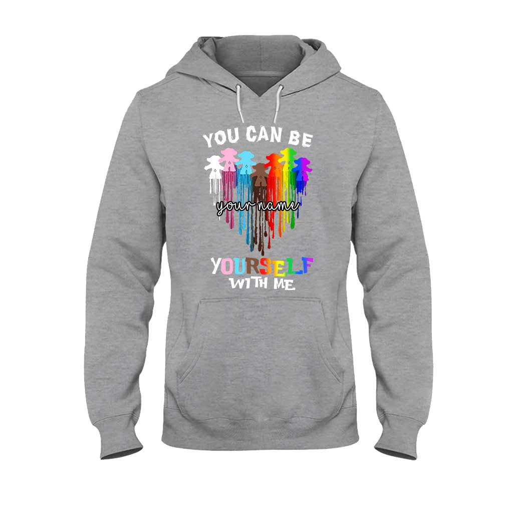 Personalized LGBT Support T-Shirt & Hoodie Custom Name Gift T-shirt & Hoodie GradoCreations