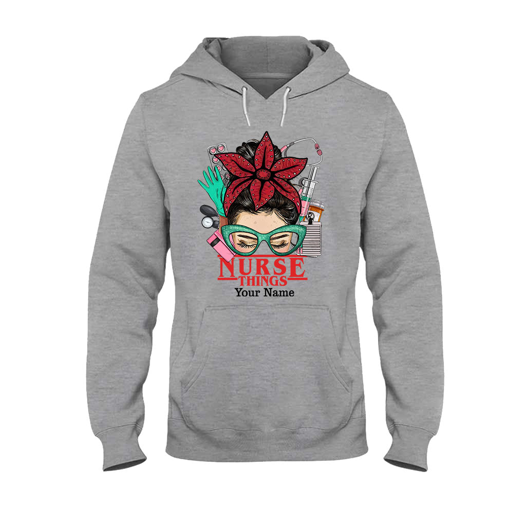 Personalized Nurse Things T-shirt & Hoodie Custom Name Gift T-shirt & Hoodie GradoCreations