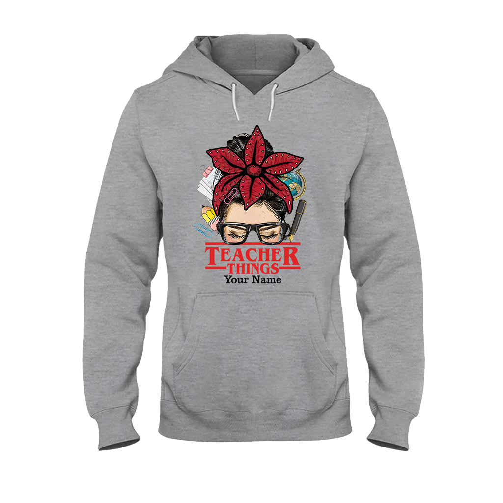 Personalized Teacher Things T-shirt & Hoodie Custom Name Gift T-shirt & Hoodie GradoCreations