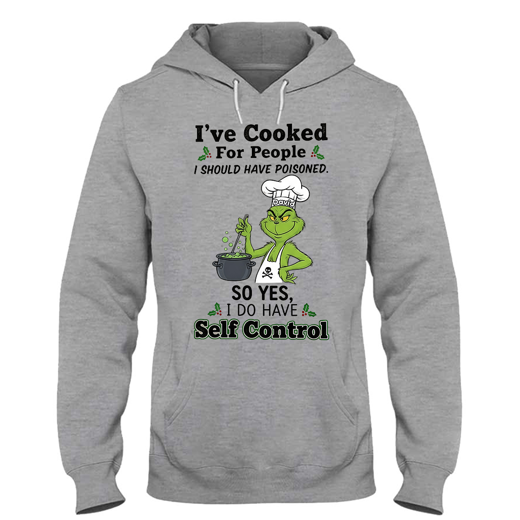 Personalized Funny Grinch T-shirt & Hoodie Gift for Christmas T-shirt & Hoodie GradoCreations