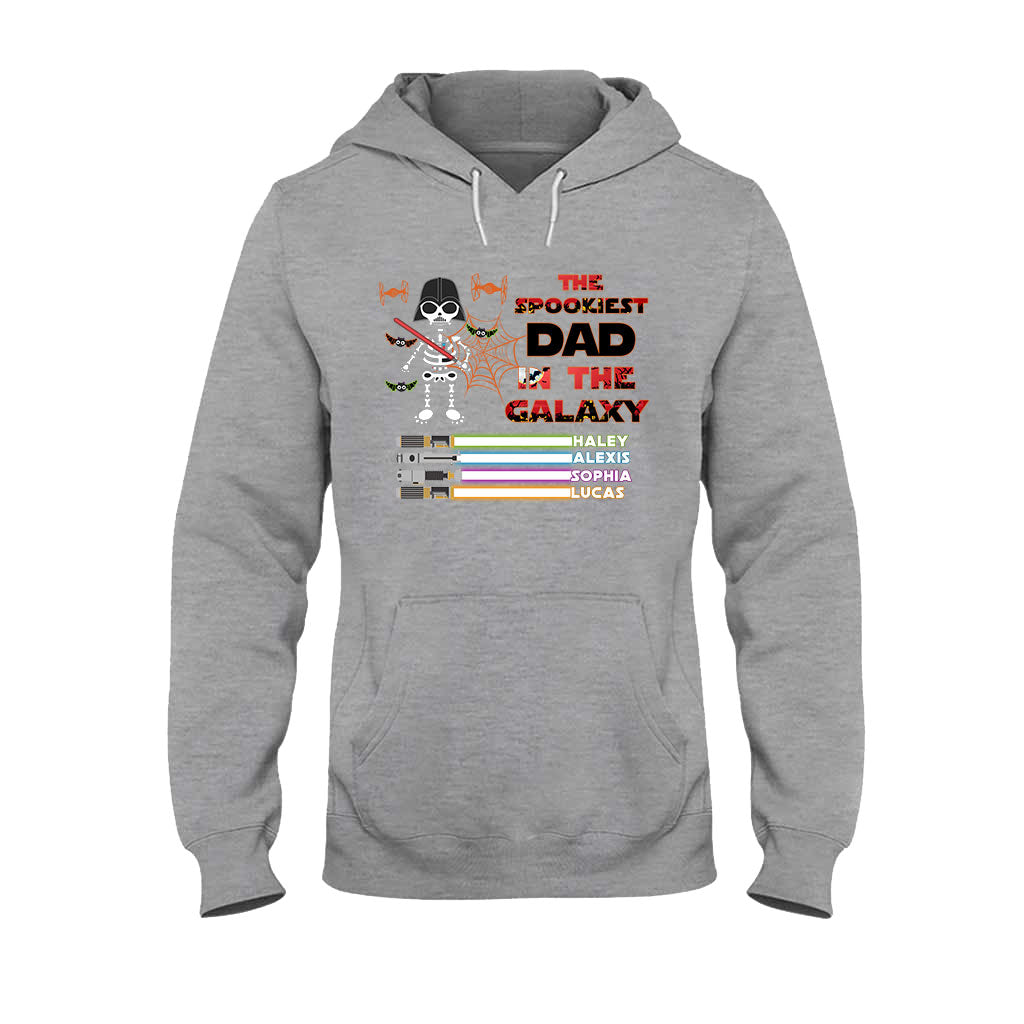 Personalized Halloween T-Shirt & Hoodie for Dad | Spookiest Gift Idea T-shirt & Hoodie GradoCreations