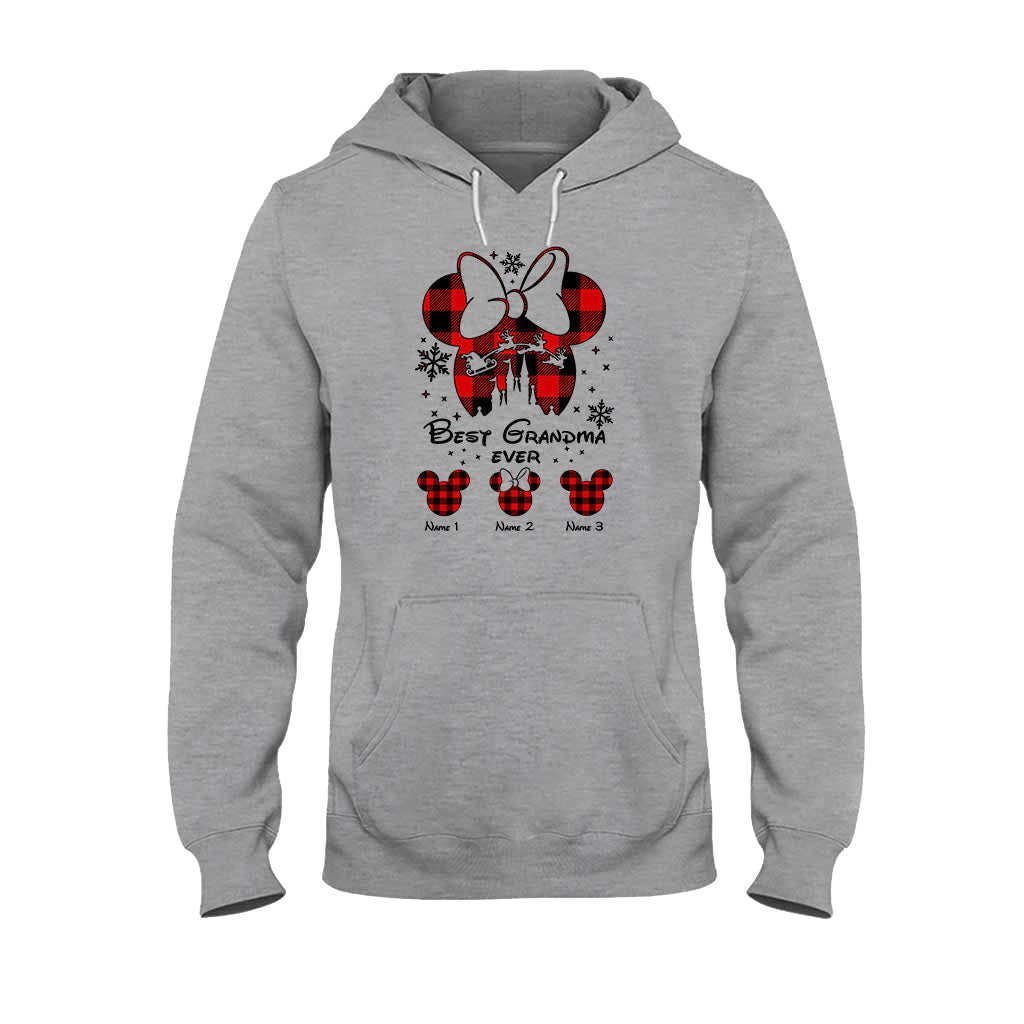Personalized Christmas T-shirt & Hoodie Gift for Grandma T-shirt & Hoodie GradoCreations