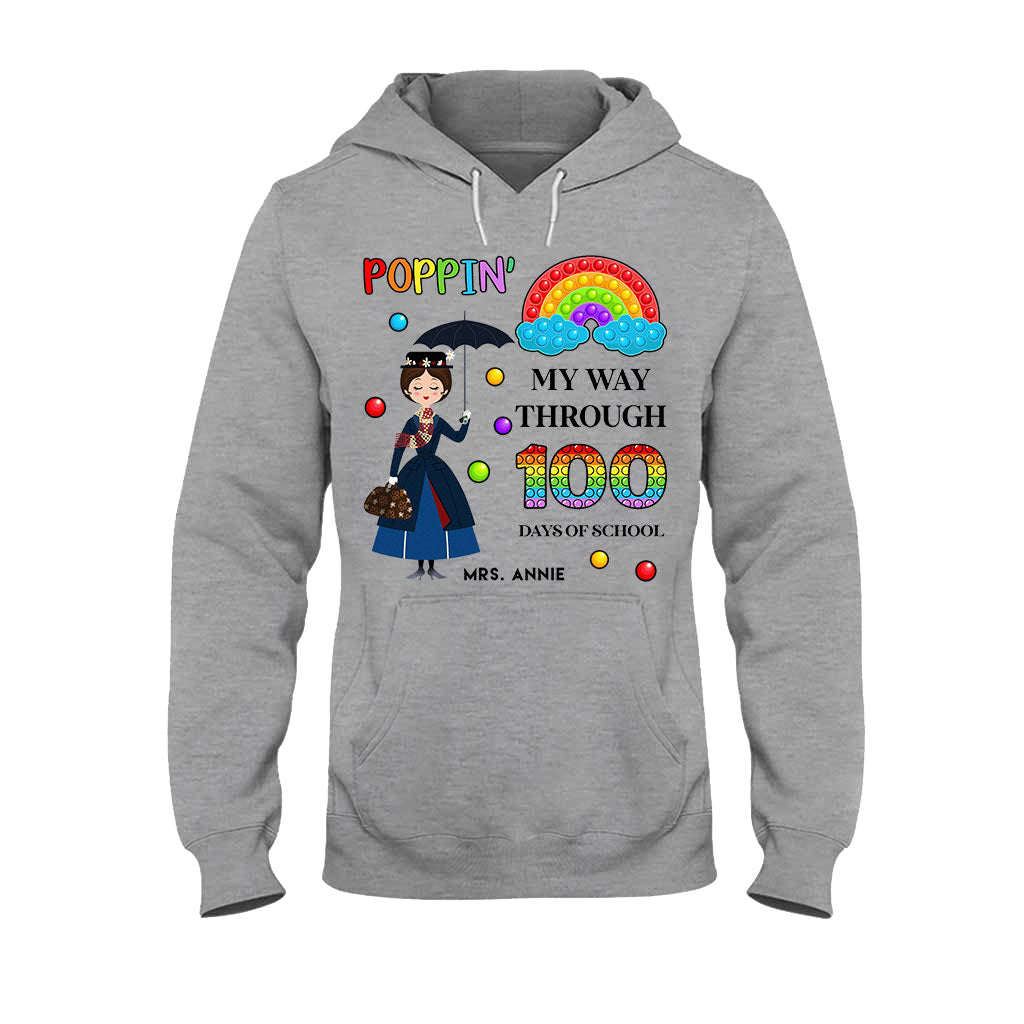 Personalized Teacher T-Shirt 100 Days of School Gift T-shirt & Hoodie GradoCreations
