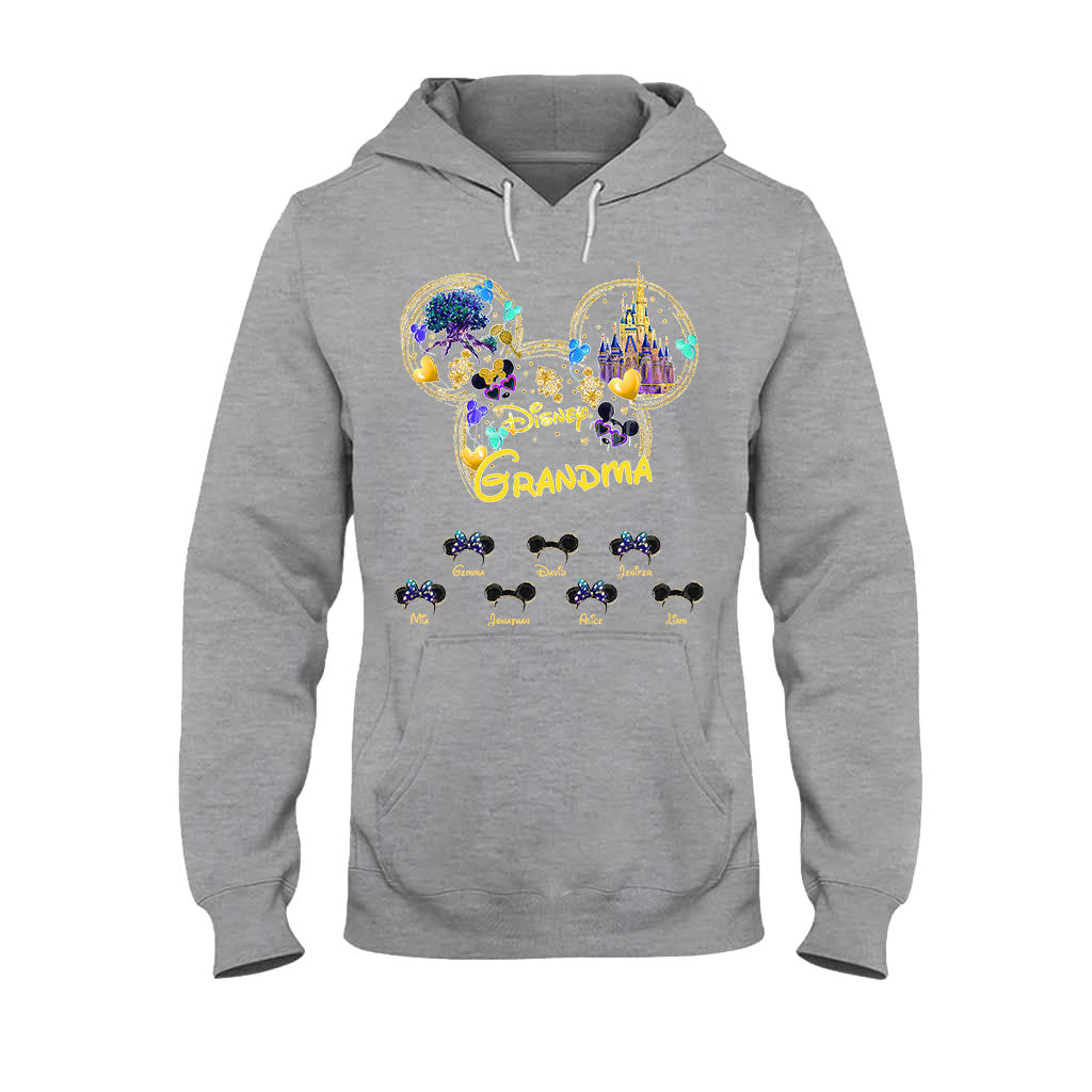 Personalized Disney Grandma T-shirt & Hoodie Gift for Mother's Day T-shirt & Hoodie GradoCreations