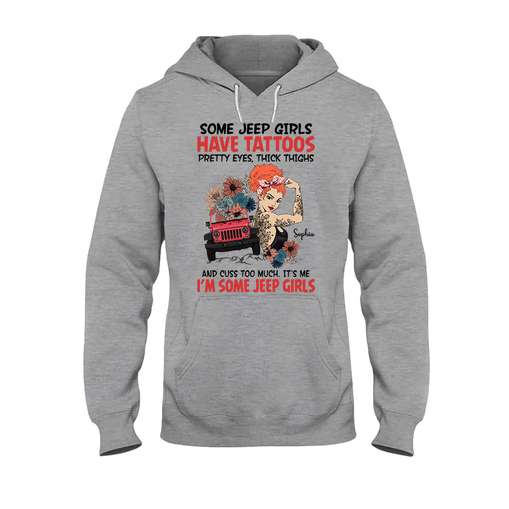 Personalized Jeep Girls T-Shirt Custom Name Gift for Her T-shirt & Hoodie GradoCreations
