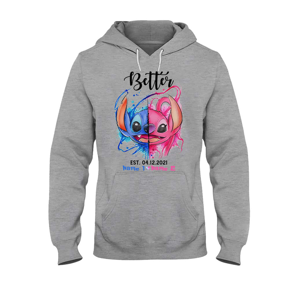 Personalized Couple Ohana T-shirts Hoodies Unique Gift Idea T-shirt & Hoodie GradoCreations