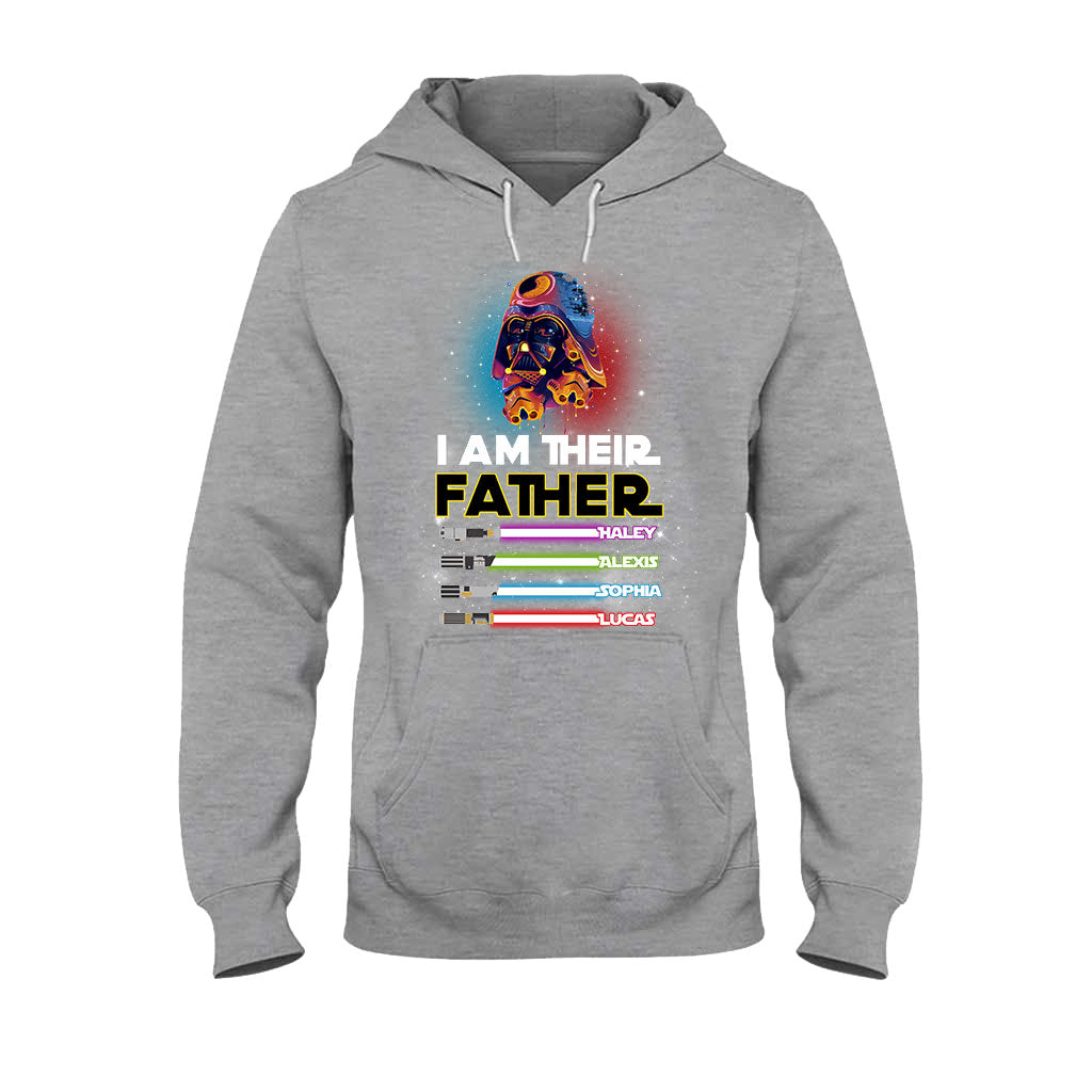 Personalized I Am Their Father T-shirt & Hoodie Gift for Dad T-shirt & Hoodie GradoCreations