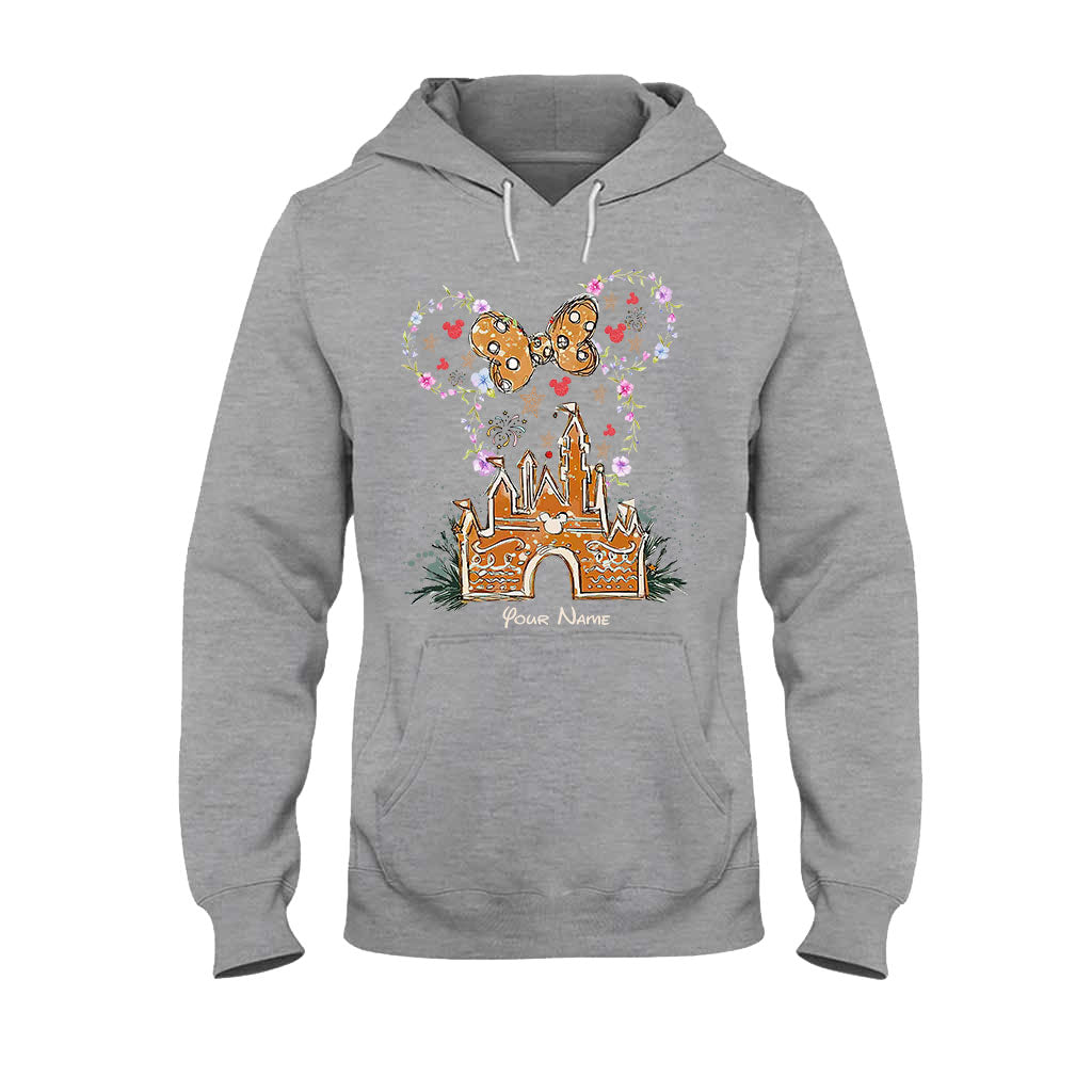 Personalized Merry Christmas Mouse T-shirt & Hoodie Custom Name Gift T-shirt & Hoodie GradoCreations