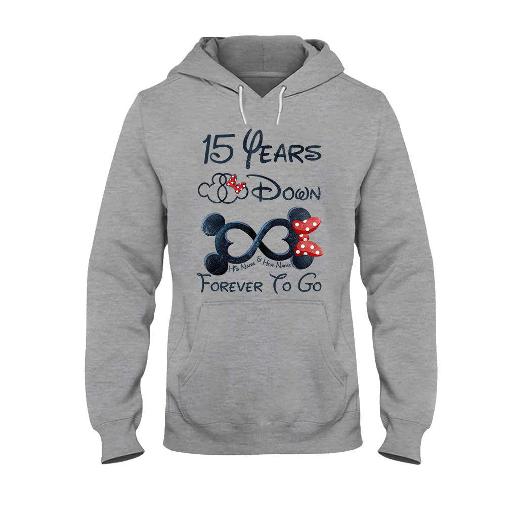 Personalized Forever To Go Mouse T-shirt & Hoodie Gift for Couples T-shirt & Hoodie GradoCreations