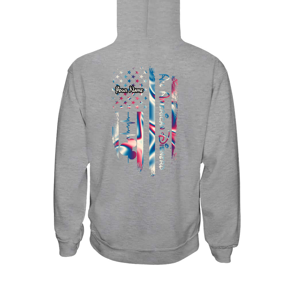 Personalized Independence Day T-Shirt & Hoodie with Name Customization T-shirt & Hoodie GradoCreations