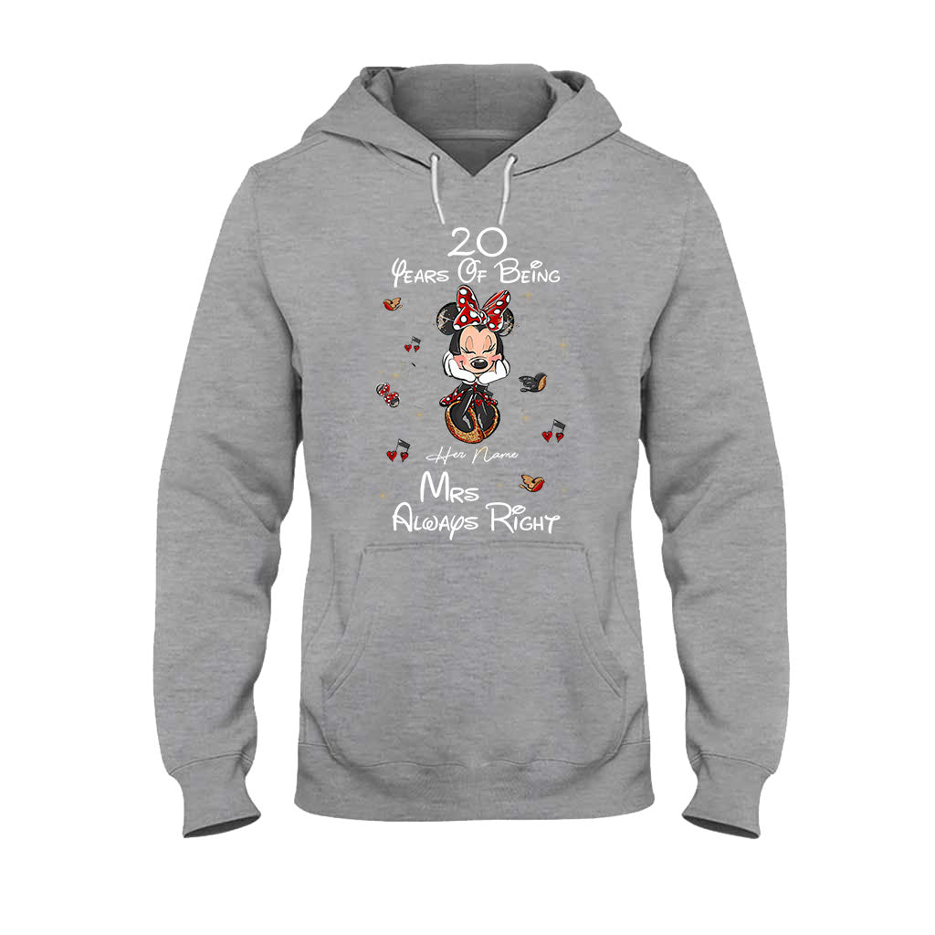 Personalized Couple T-shirt & Hoodie Custom Name Gift Idea T-shirt & Hoodie GradoCreations