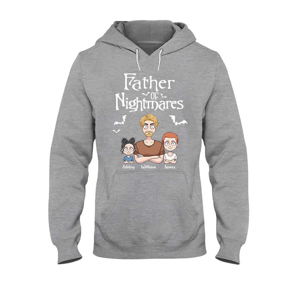Personalized Father Of Nightmares T-Shirt & Hoodie for Dad T-shirt & Hoodie GradoCreations