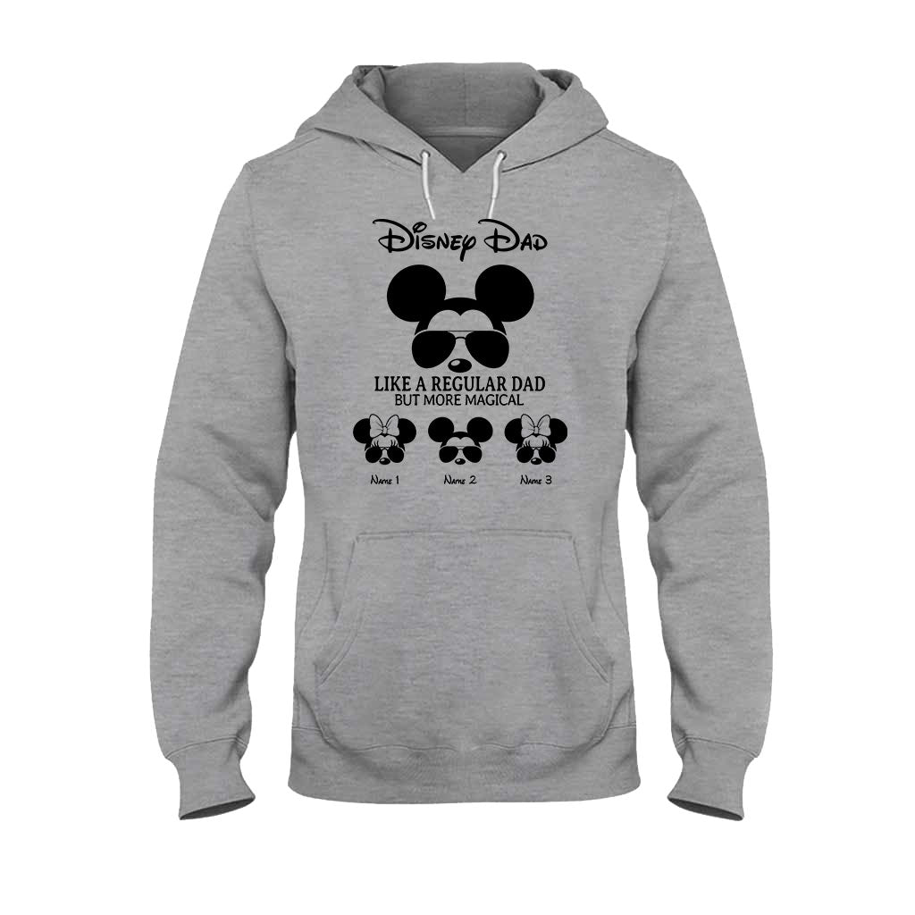 Personalized Magical Dad Mouse T-shirt & Hoodie Gift for Father's Day T-shirt & Hoodie GradoCreations