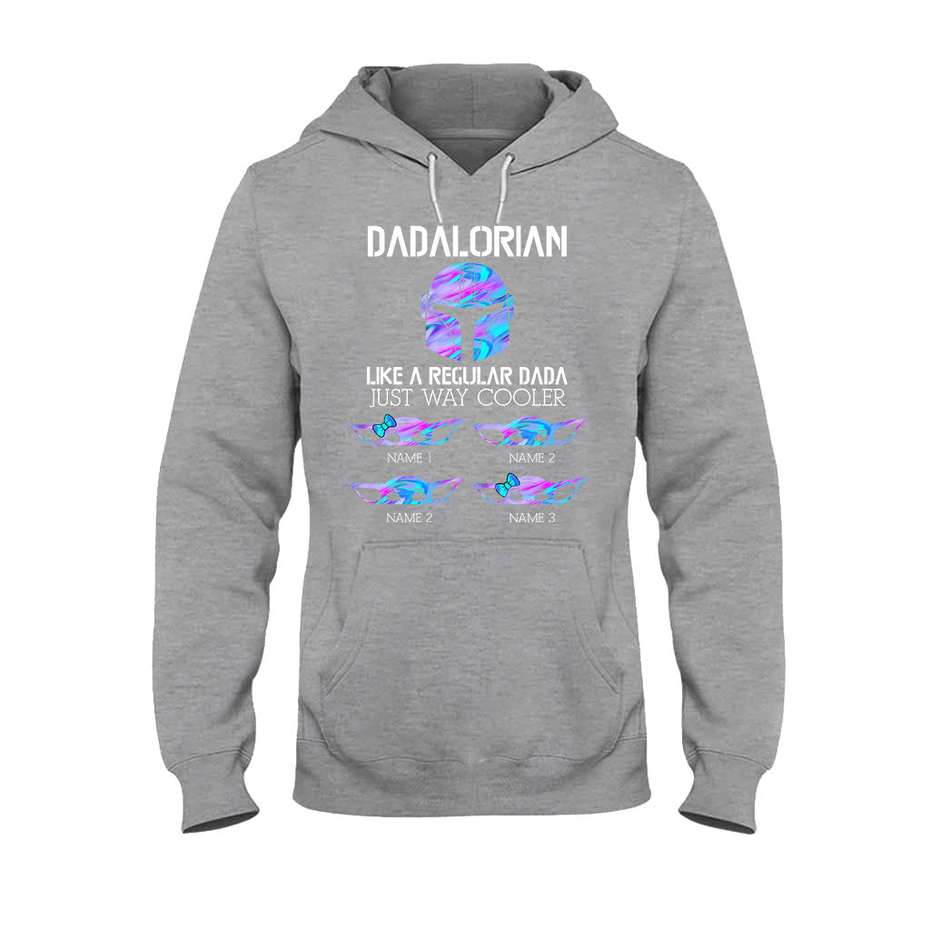 Personalized Dadalorian T-shirt & Hoodie Gift for Dad T-shirt & Hoodie GradoCreations