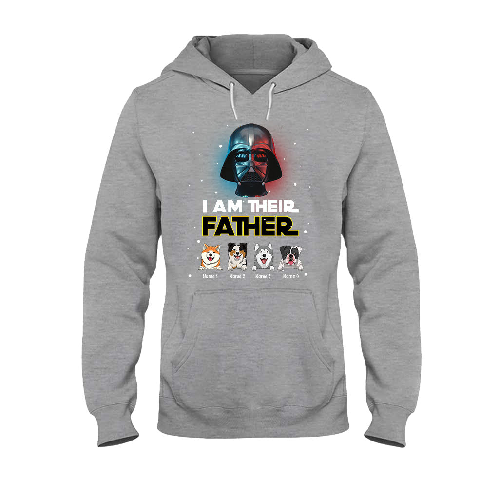 Personalized Dog Dad T-Shirt and Hoodie - I Am Their Father Gift T-shirt & Hoodie GradoCreations