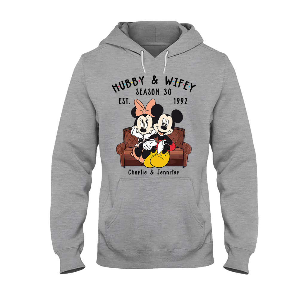 Personalized Couple Mouse T-shirt & Hoodie Gift for Anniversaries T-shirt & Hoodie GradoCreations