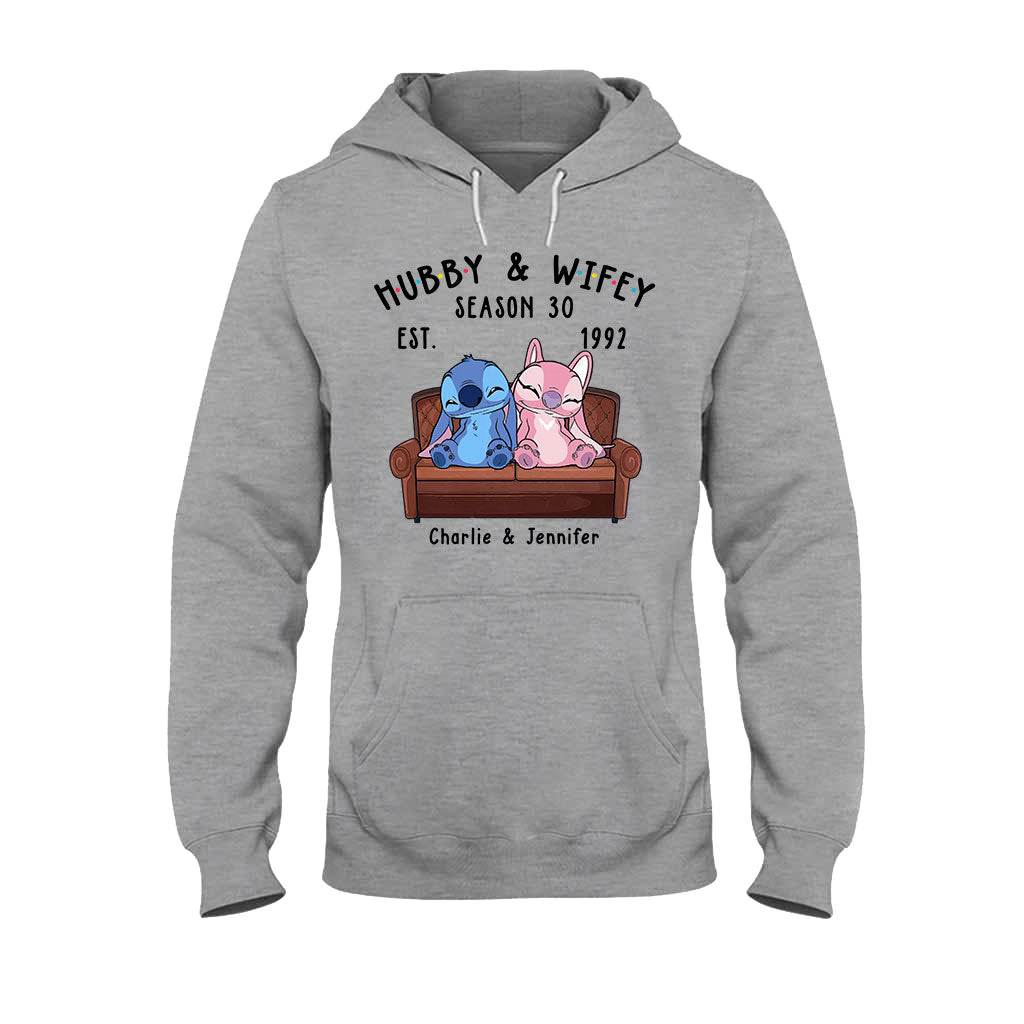 Personalized Couple Ohana T-shirt & Hoodie Custom Gift T-shirt & Hoodie GradoCreations
