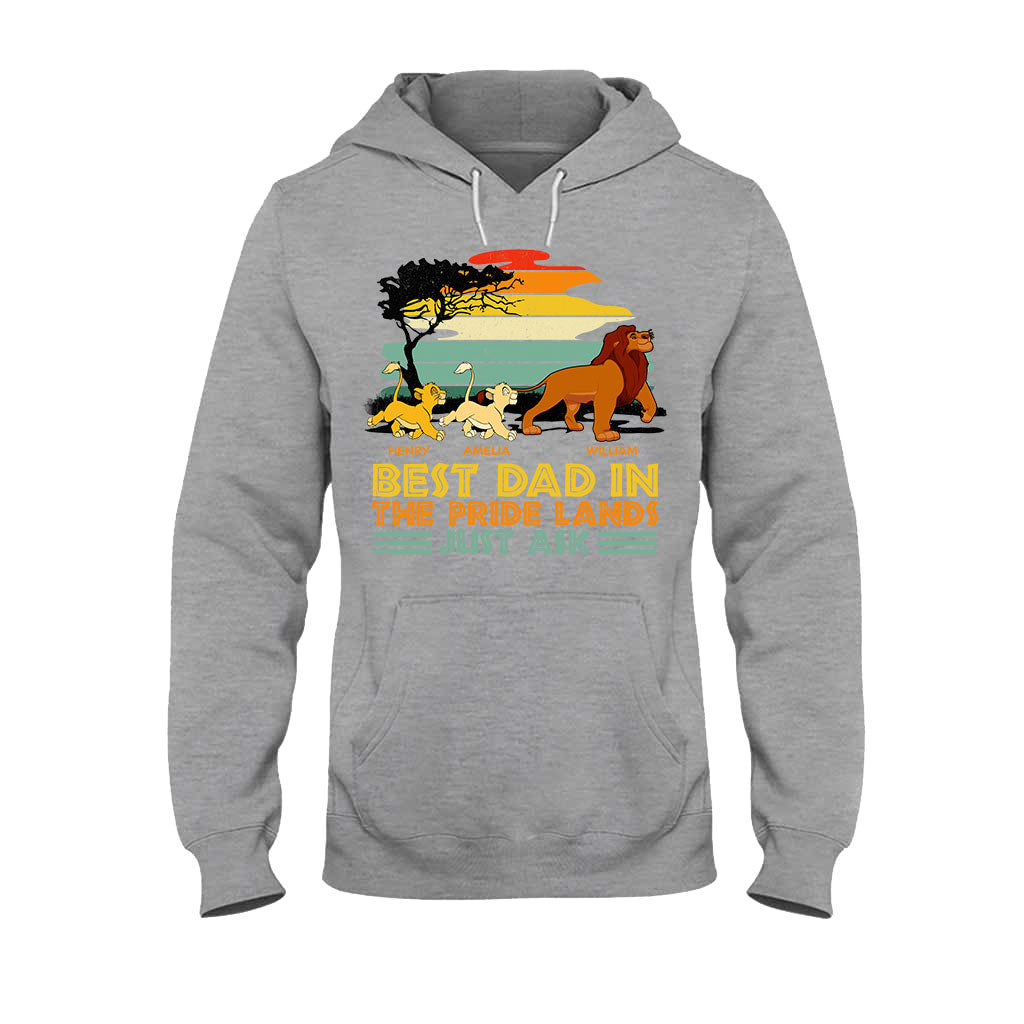 Personalized Best Dad T-Shirt & Hoodie for Father's Day Gift T-shirt & Hoodie GradoCreations
