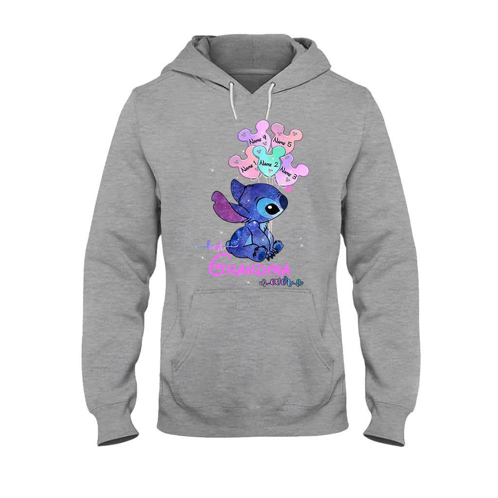 Personalized Best Grandma Ever T-shirt & Hoodie with Names for Mother's Day T-shirt & Hoodie GradoCreations