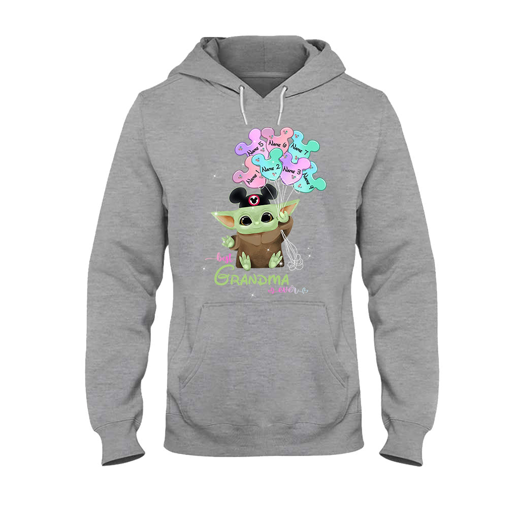 Personalized Best Grandma Ever T-shirt & Hoodie Gift for Mother's Day T-shirt & Hoodie GradoCreations