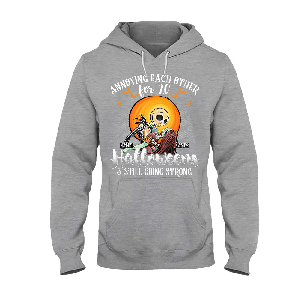 Personalized Halloween T-shirt & Hoodie Custom Names Gift T-shirt & Hoodie GradoCreations