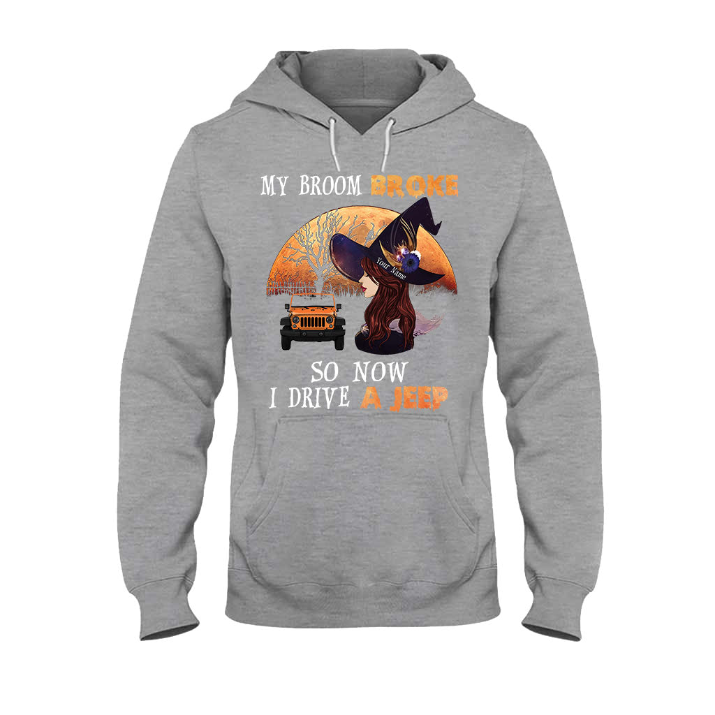 Personalized Halloween T-Shirt & Hoodie Custom Name for Jeep Lovers T-shirt & Hoodie GradoCreations