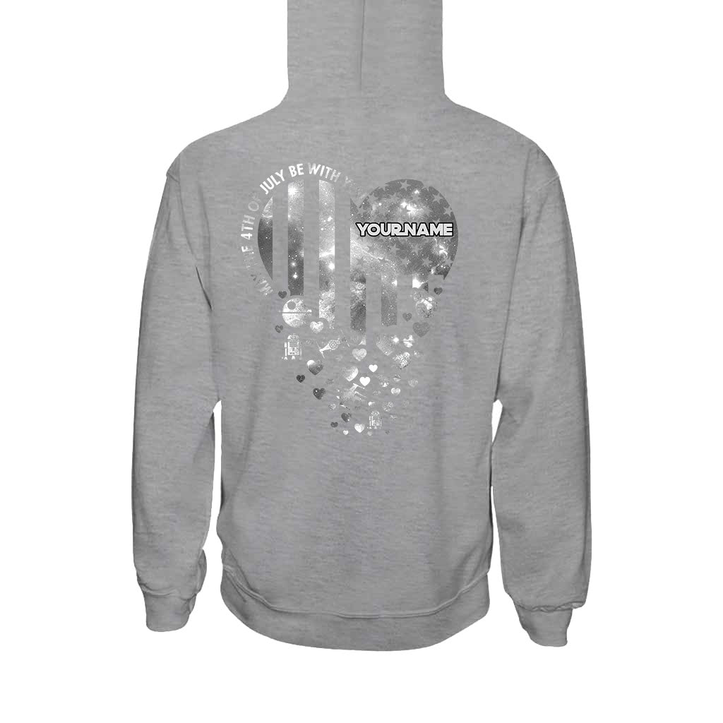 Personalized Independence Day T-Shirt & Hoodie Custom Name Star Wars Gift T-shirt & Hoodie GradoCreations