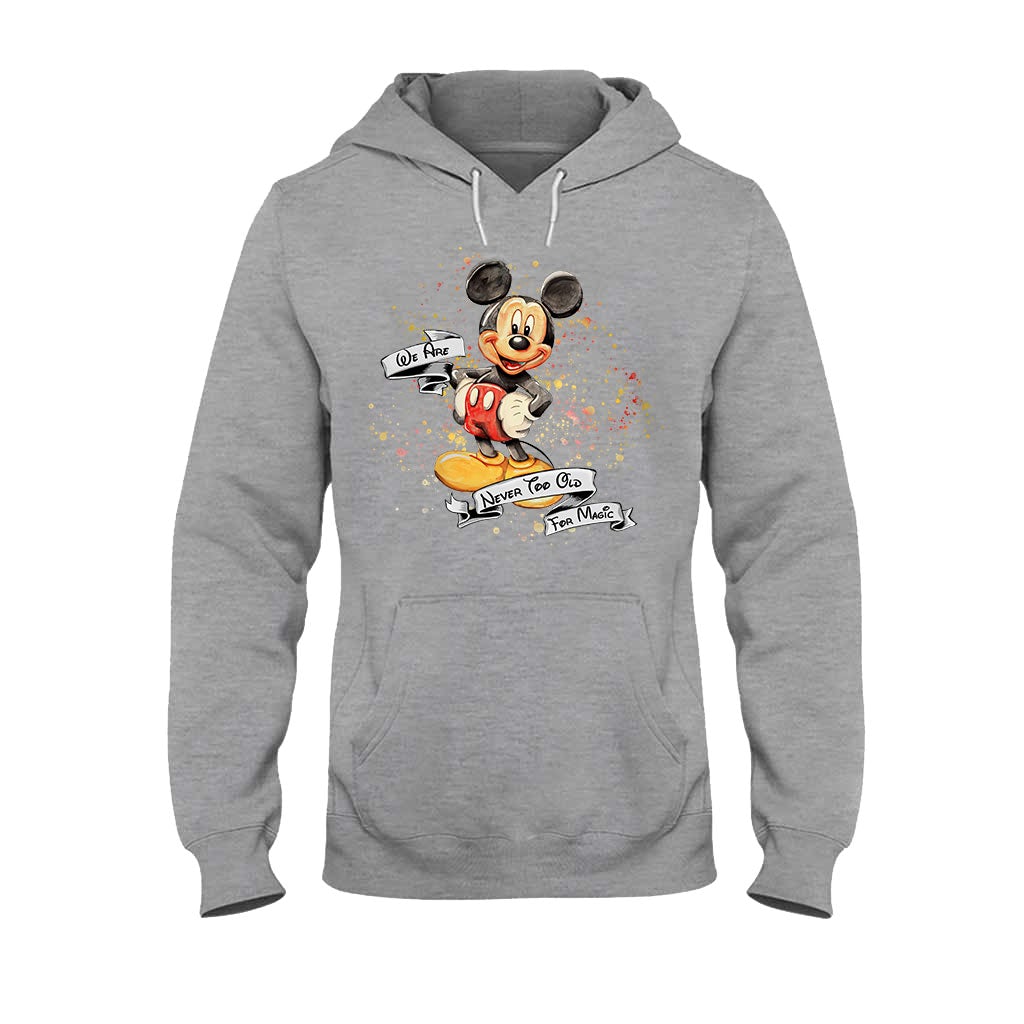 Personalized Mickey Mouse Ears T-shirt & Hoodie Gift for Birthday T-shirt & Hoodie GradoCreations