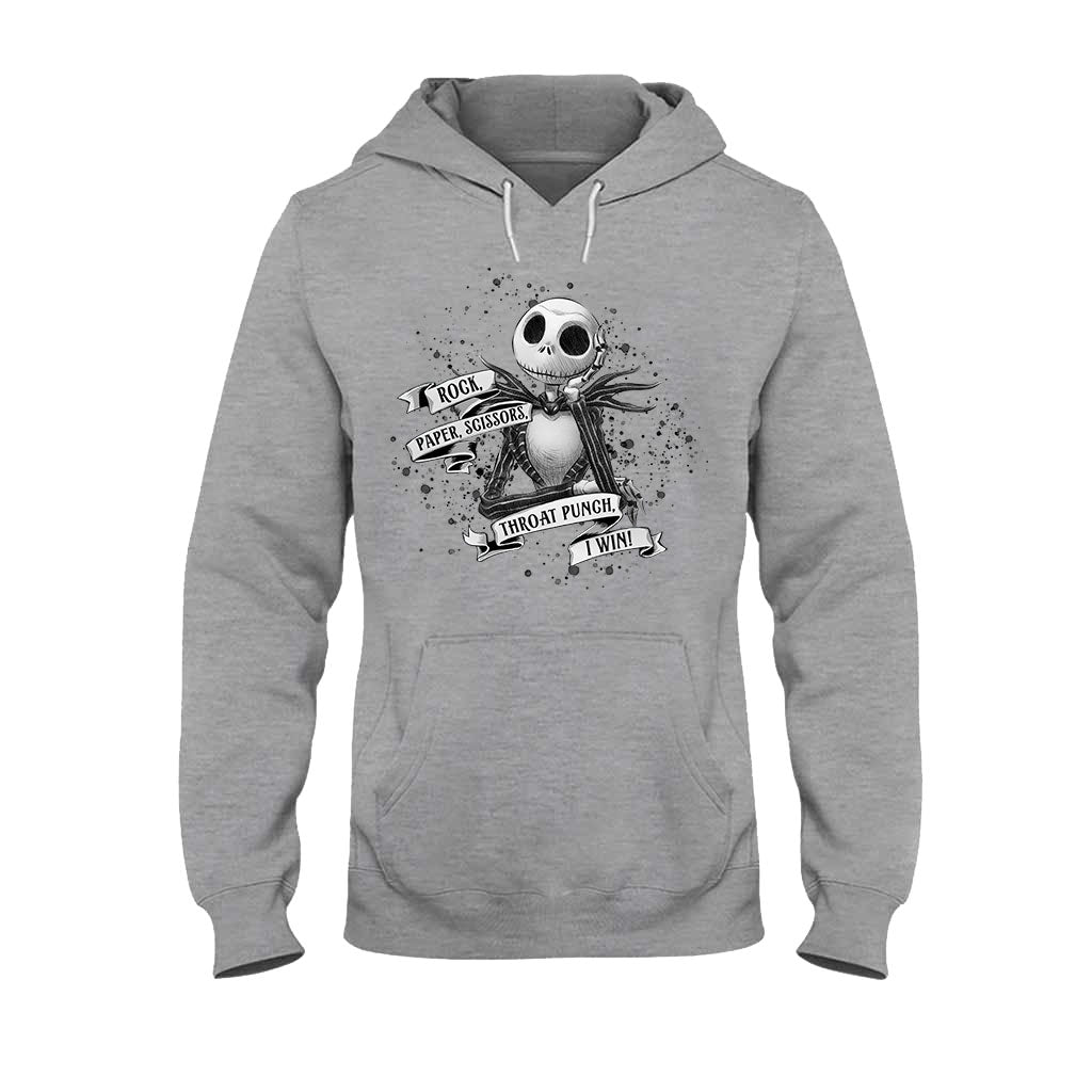 Personalized Rock Paper Scissors T-Shirt & Hoodie Gift for Halloween T-shirt & Hoodie GradoCreations