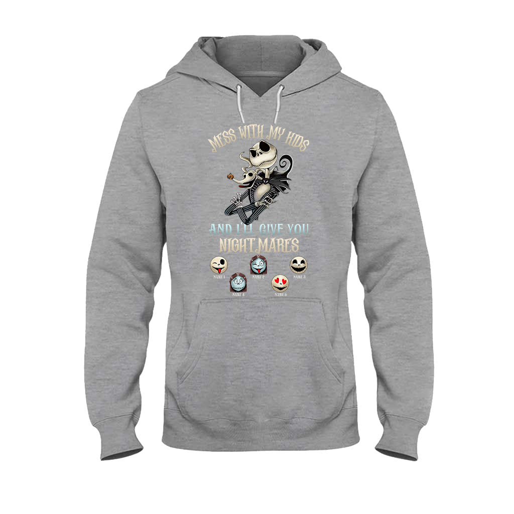 Personalized Nightmare T-shirt and Hoodie Gift for Dad | Halloween & Father's Day T-shirt & Hoodie GradoCreations