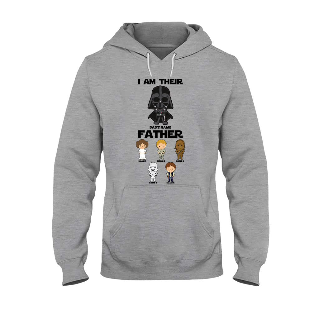 Personalized I Am Their Father T-shirt & Hoodie for Dad T-shirt & Hoodie GradoCreations