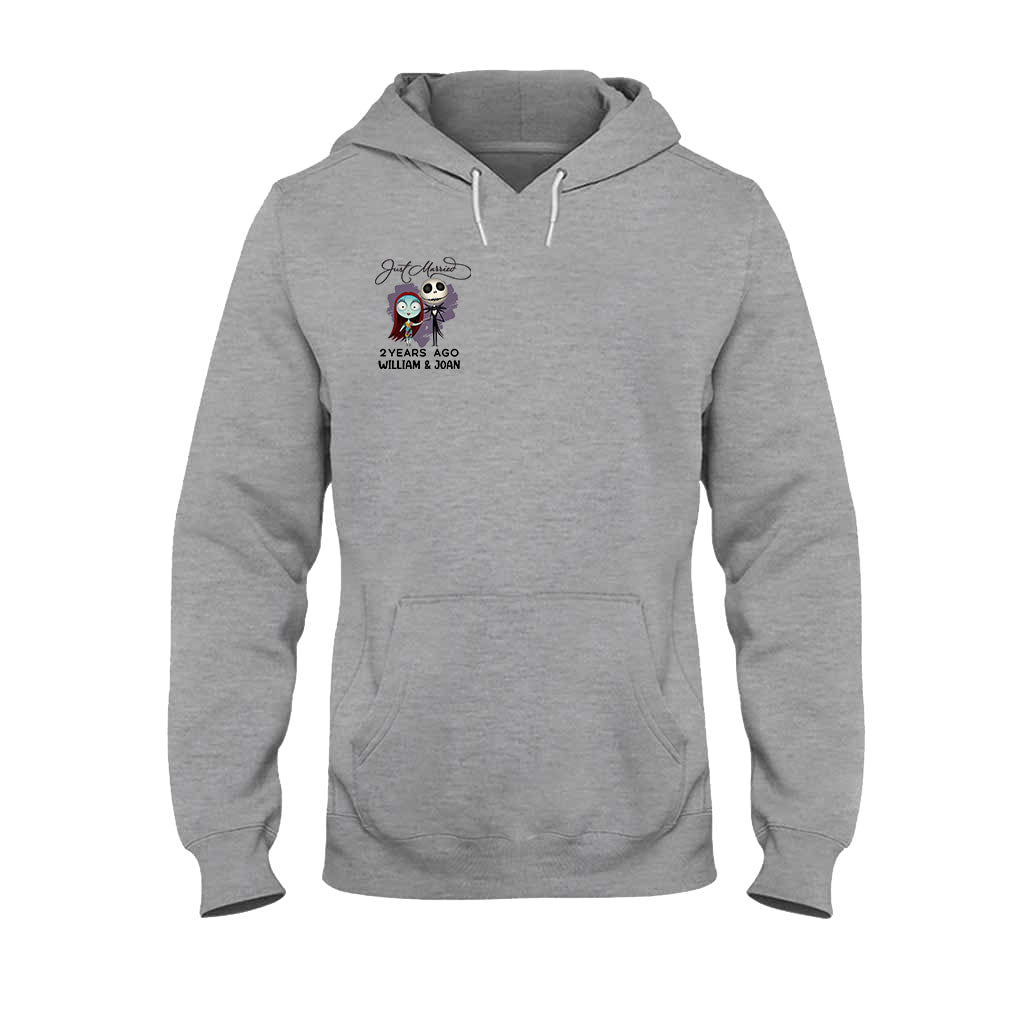 Personalized Just Married Couple T-shirt & Hoodie Gift T-shirt & Hoodie GradoCreations