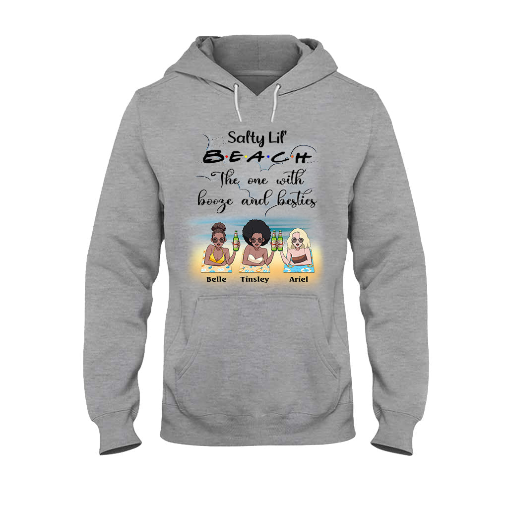 Personalized Salty Lil' Besties T-shirt & Hoodie Gift for Friends T-shirt & Hoodie GradoCreations