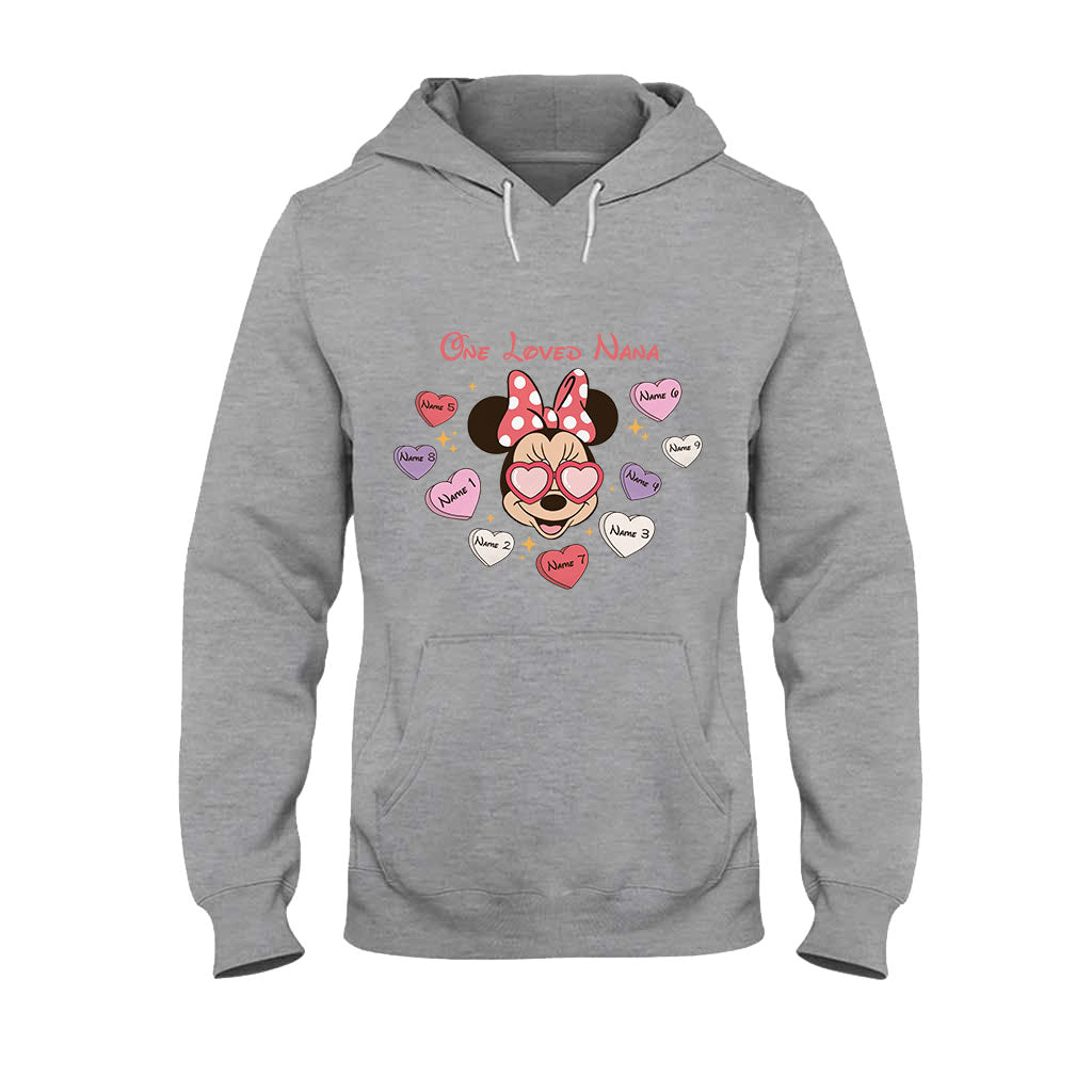 Personalized Valentine's Grandma T-Shirt & Hoodie Gift for Nana T-shirt & Hoodie GradoCreations