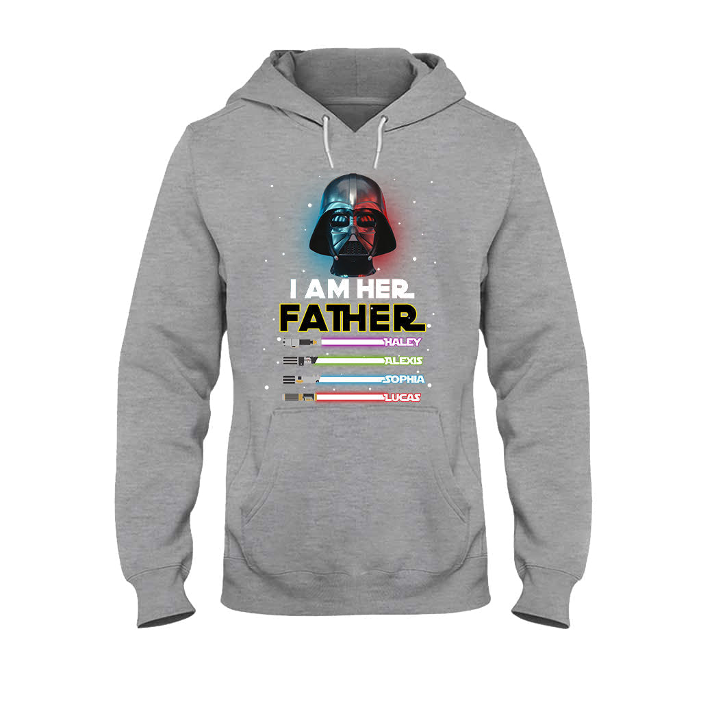 Personalized I Am Their Father T-shirt and Hoodie for Dad T-shirt & Hoodie GradoCreations