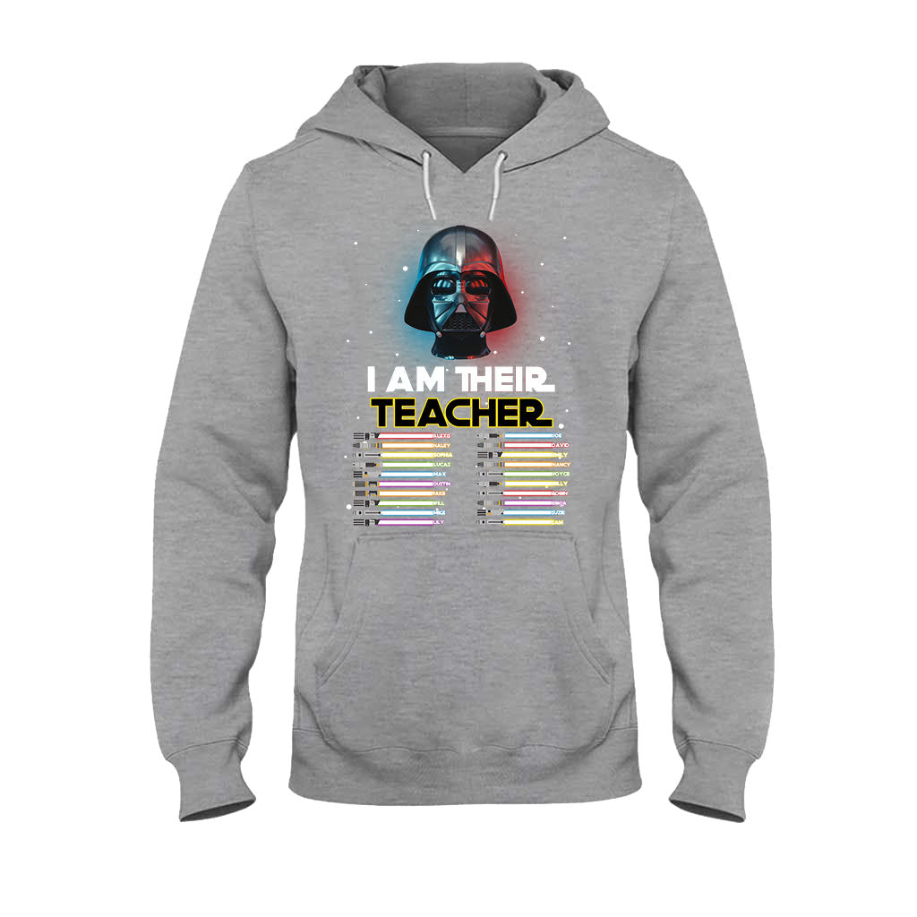 Personalized Teacher T-Shirt Custom Names Star Wars Gift T-shirt & Hoodie GradoCreations