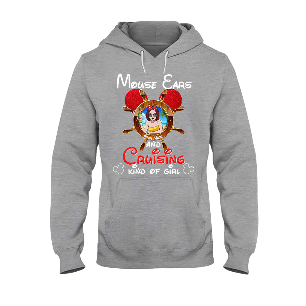 Personalized Mouse Ears Cruising T-shirt & Hoodie Gift for Her T-shirt & Hoodie GradoCreations