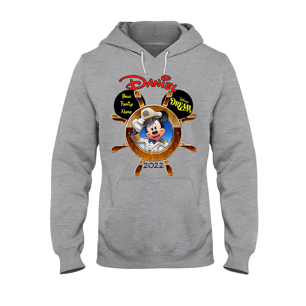 Personalized Mickey Mouse Ears Cruise T-shirt & Hoodie Gift for Family T-shirt & Hoodie GradoCreations