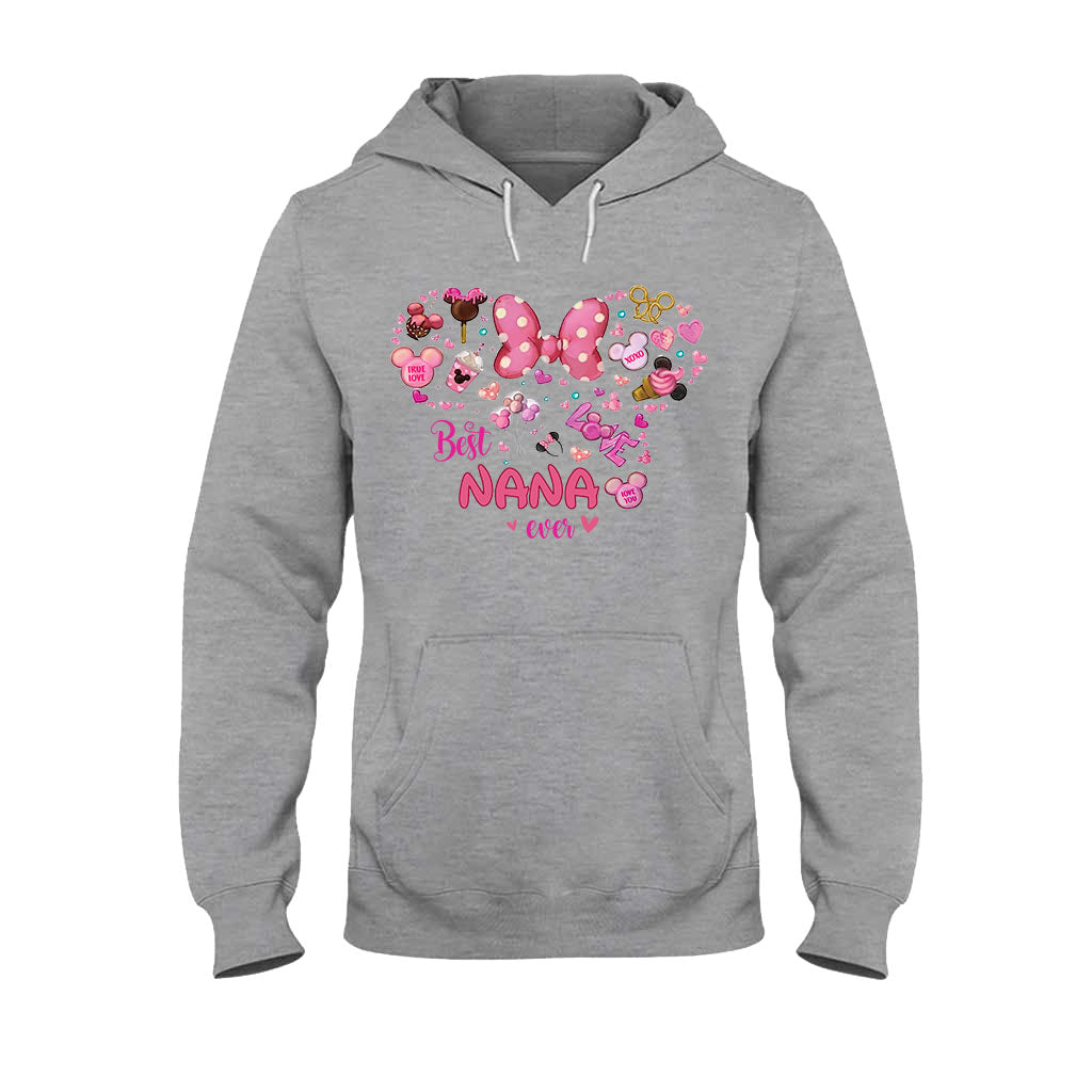 Personalized Best Nana Ever T-shirt & Hoodie Gift for Grandma T-shirt & Hoodie GradoCreations