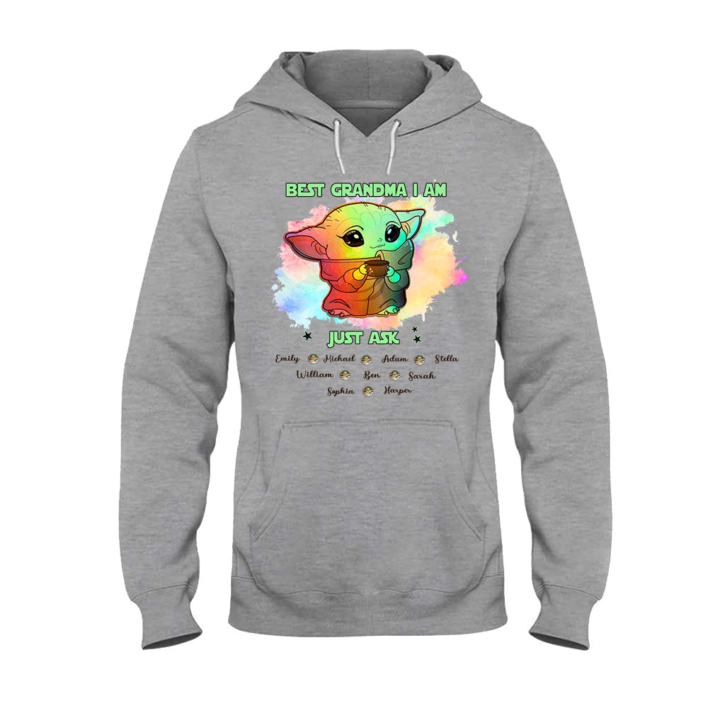 Personalized Best Grandma T-shirt & Hoodie with Custom Names Gift T-shirt & Hoodie GradoCreations