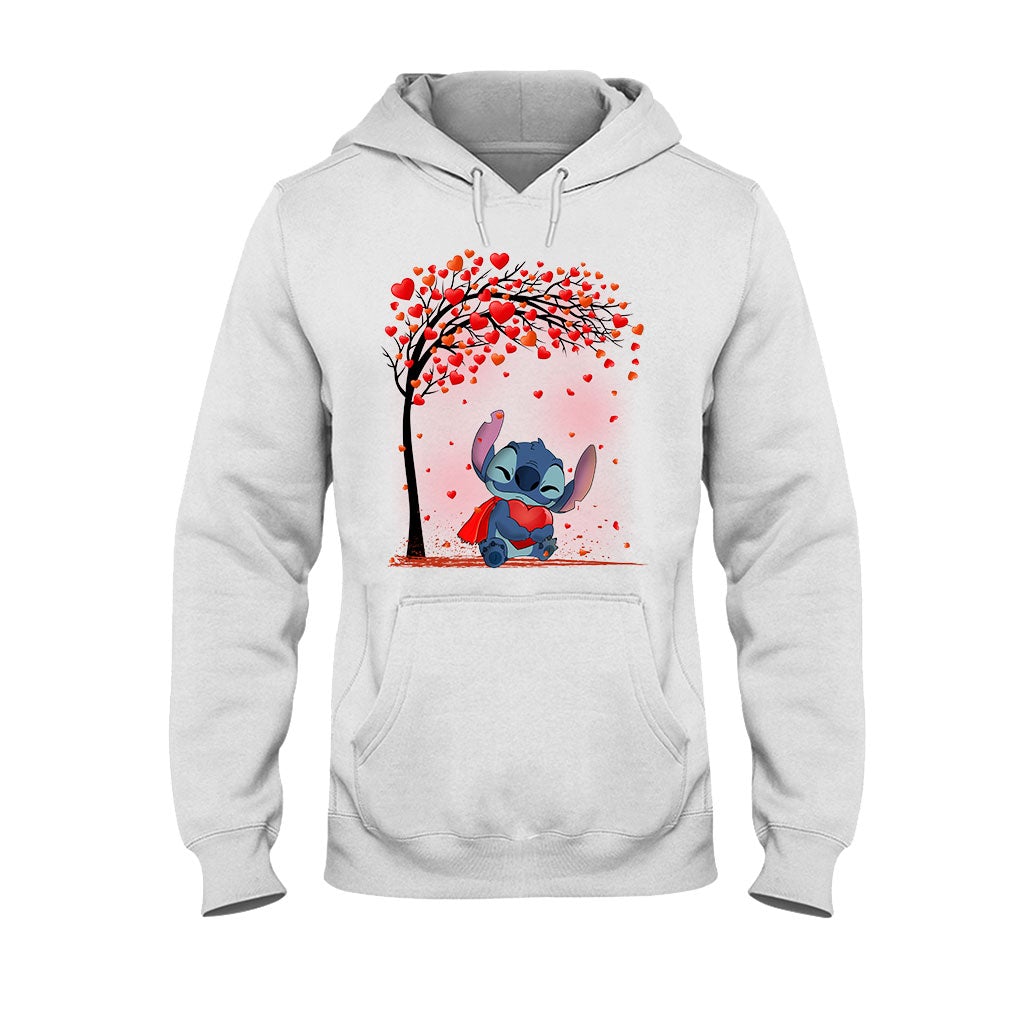 Personalized Couple T-shirt & Hoodie with Custom Names | Unique Romantic Gift T-shirt & Hoodie GradoCreations