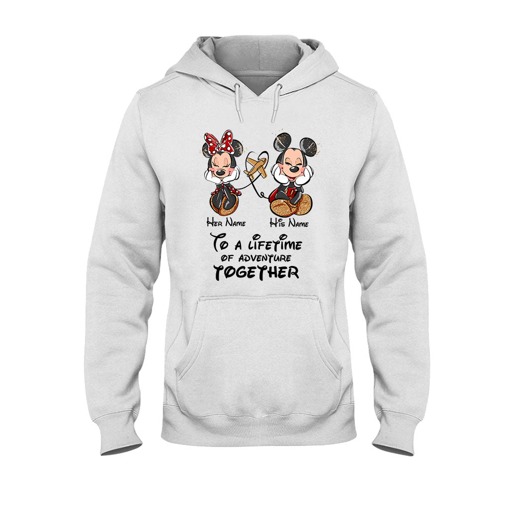 Personalized Disney Adventure T-shirt & Hoodie for Couples T-shirt & Hoodie GradoCreations