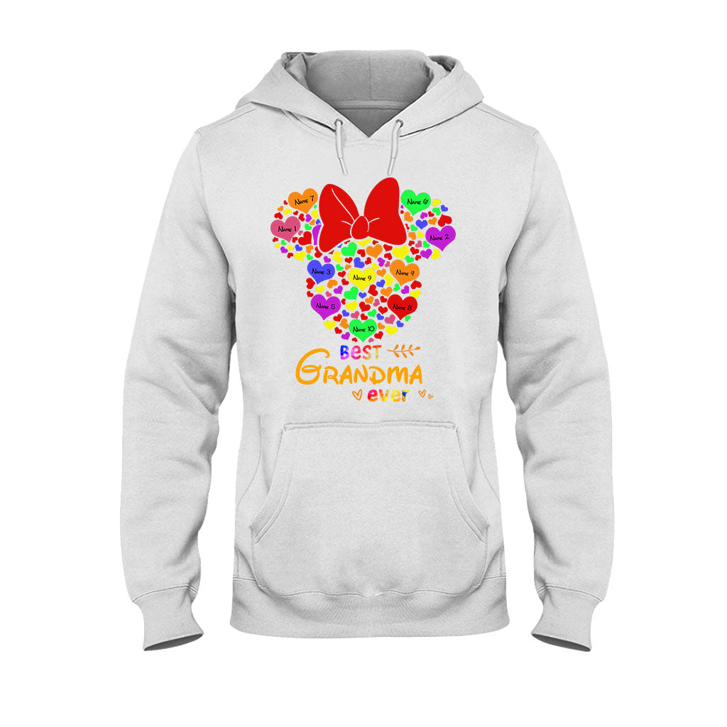 Personalized Mother's Day T-Shirt & Hoodie Best Grandma Ever Gift T-shirt & Hoodie GradoCreations