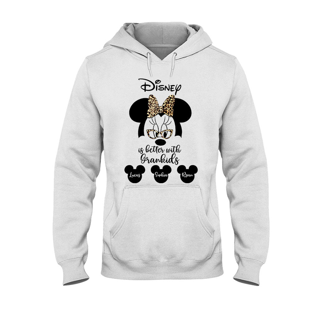 Personalized Disney Grandkids T-shirt & Hoodie Gift for Grandma T-shirt & Hoodie GradoCreations