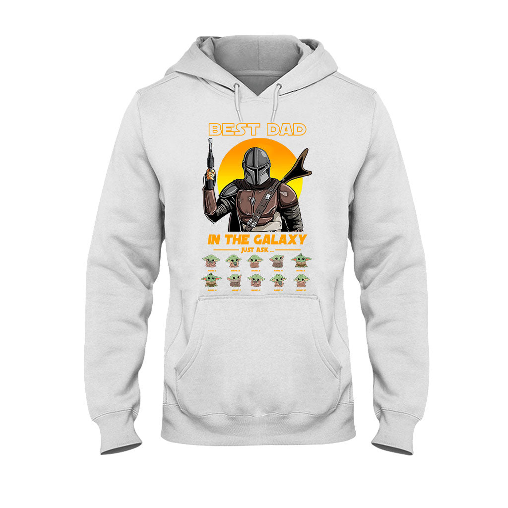 Personalized Best Dad In The Galaxy T-shirt & Hoodie Gift T-shirt & Hoodie GradoCreations
