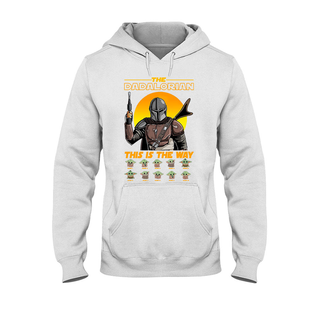 Personalized Dadalorian T-shirt & Hoodie Gift for Dad T-shirt & Hoodie GradoCreations